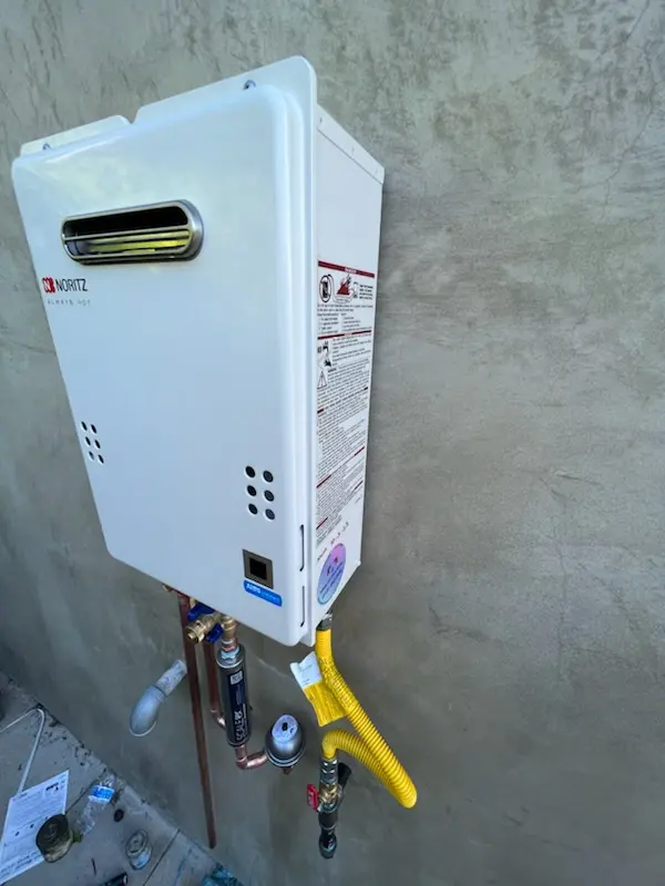 Tankless water heater installation for Cheswolde homes